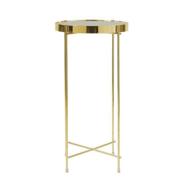 Special Concept Gold Metal Side Table