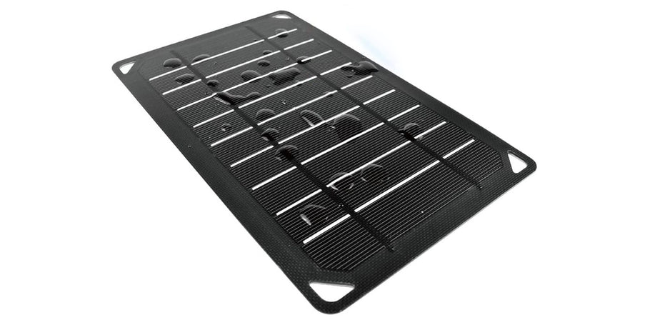 RenogySolar (97% positive all-time feedback from 7,200+) via Amazon offers its Portable E.Flex 5W Solar Panel Charger for $9.99 with free shipping for Prime members or in orders over $25