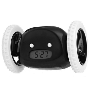 Clock Alarm With Moving Wheels