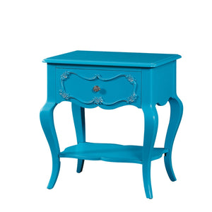 Acme Edalene Turquoise Girl Drawer Night Stand