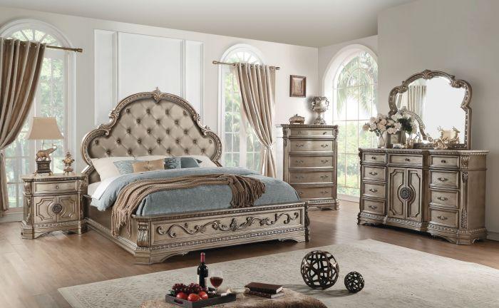 Acme Furniture 26924Ck 4 Piece California King Bedroom Set