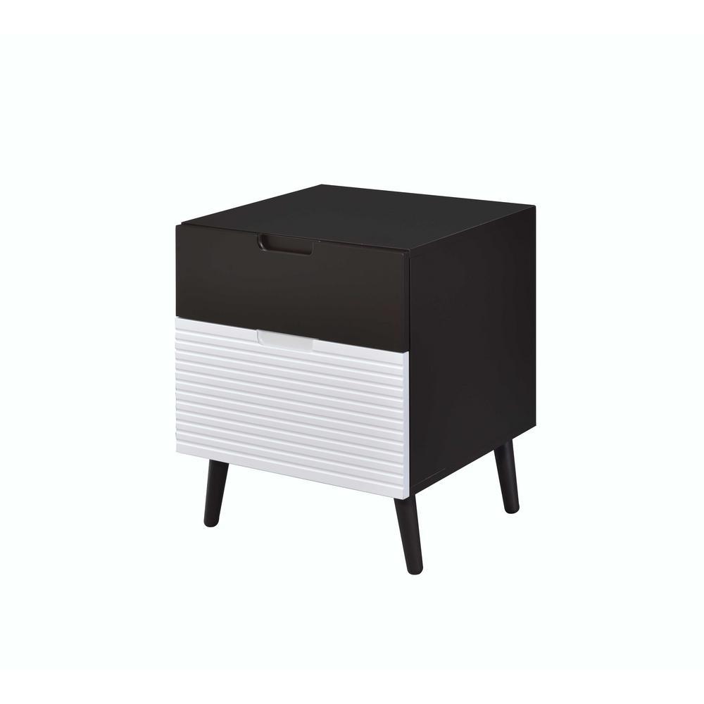 Acme 84622 Daysi Espresso Wood Mid Century Finish Nightstand