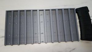 Three Mags Deep AR-15 Ultimate Magazine Storage Solution up to 33 MAGAZINES