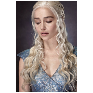 Game of Thrones Daenerys Targaryen Blue Mini Canvas Art Print