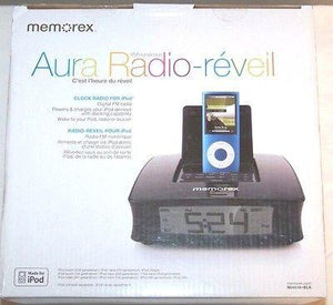 Memorex Mi4390BLK Clock Radio for iPod-Brand New in Box!