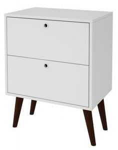 2- Drawer Nightstand in White