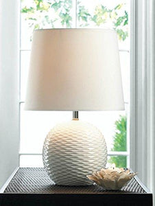 Lamps Reading Desk Lamp Student Decor Unique Contemporary round white ceramic base textured Sale