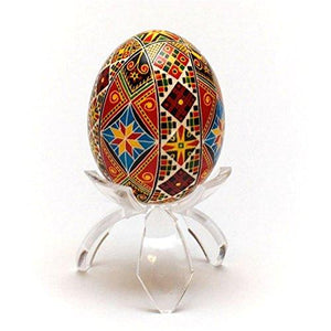 1.5 Tulip Tripod Clear Plastic Easter Egg Stand Display Holder