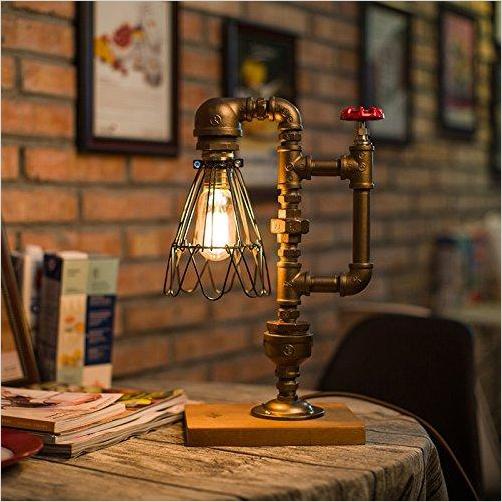 Pipe Desk Lamp