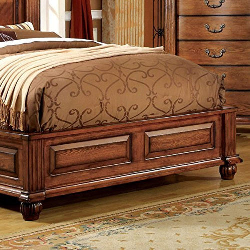 6 Piece Queen Oak Bedroom Set
