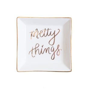 Pretty Things Jewelry Dish by Sweet Water Decor