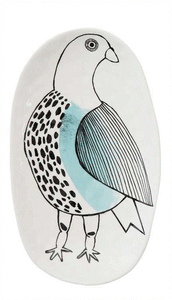 7" Bird Trinket Plate