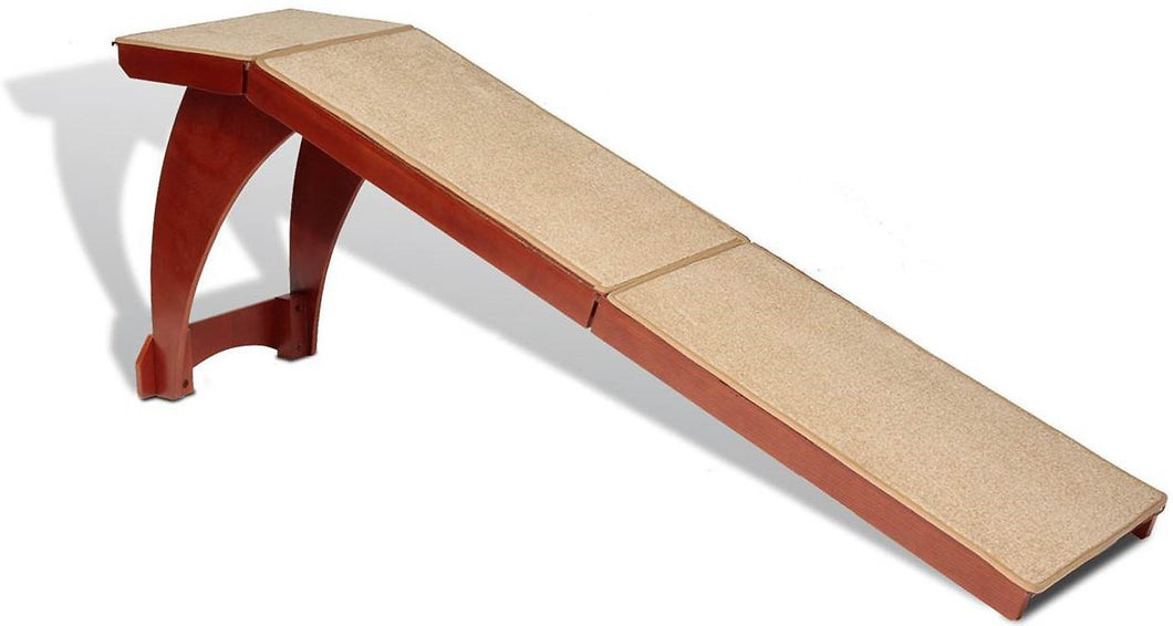 Solvit Wood Bedside Ramp for Dogs & Cats