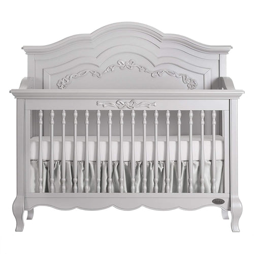 Evolur Aurora 5-in-1 Convertible Crib, Blush Pink Pearl