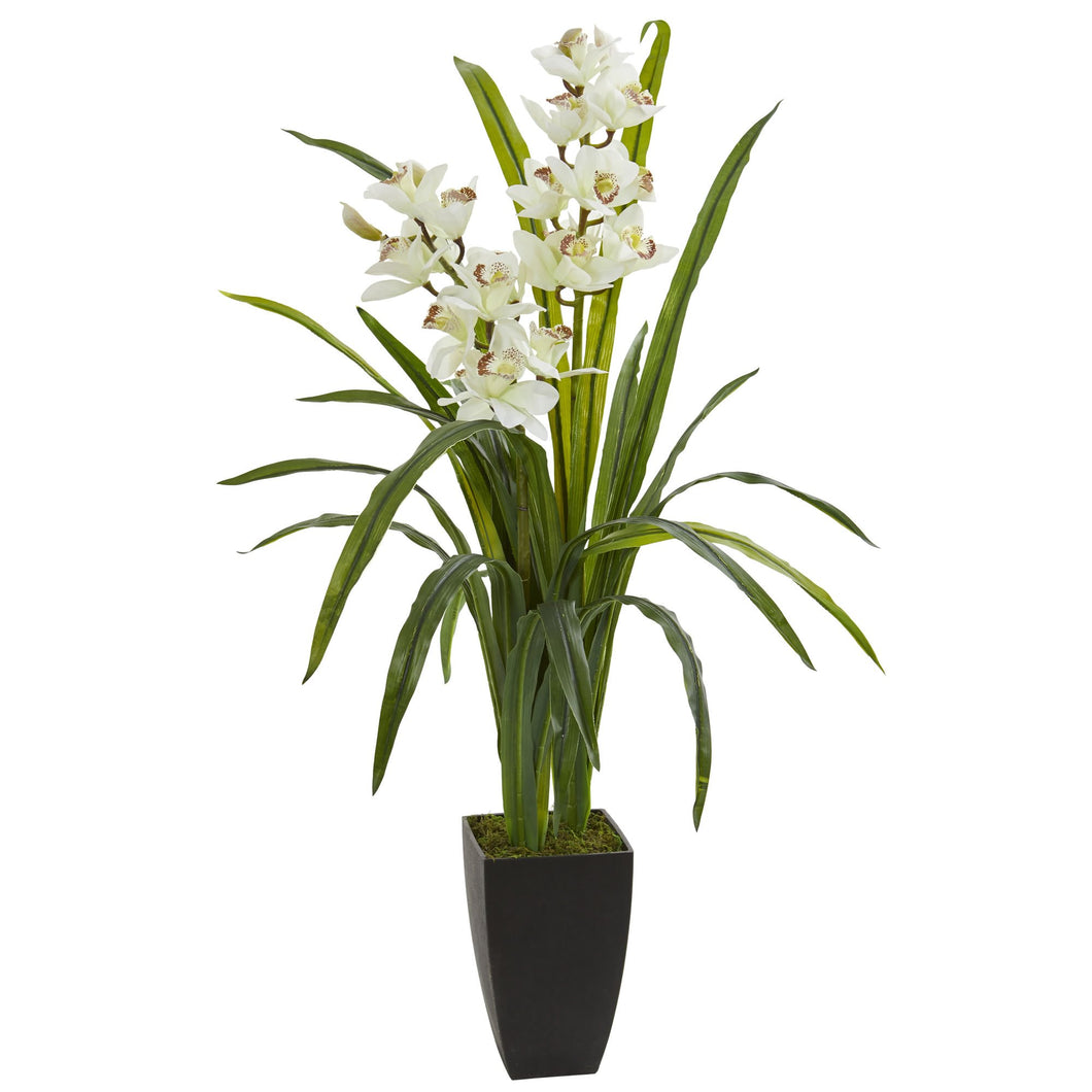 39” Cymbidium Orchid Artificial Plant