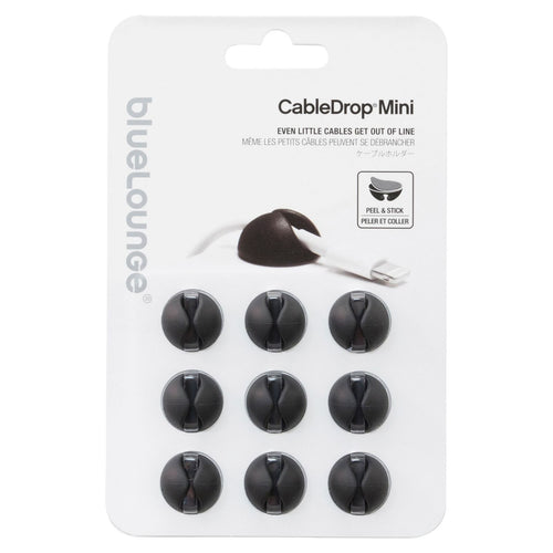 Bluelounge Cabledrop Mini - Black