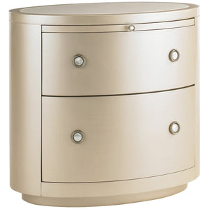 Caracole Pearl Drop 2 Drawer Nightstand
