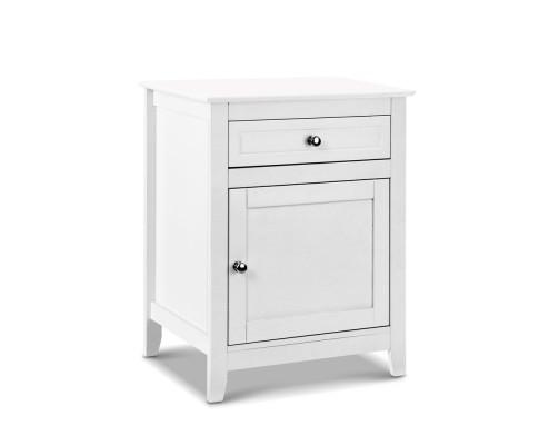 Artiss Bedside Tables Big Storage Drawers Cabinet Nightstand Lamp Chest White