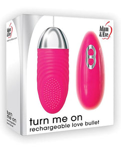 Adam & Eve Turn Me On Love Bullet - Pink Lynn Red Adam & Eve Turn Me On Love Bullet - Pink Lynn Red