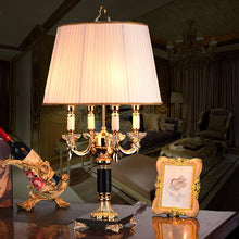 Load image into Gallery viewer, Elegant Table Lamps With Iron Finish
