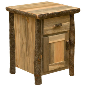 Blue Stain Pine Glacier Enclosed Nightstand