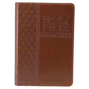 Brown KJV Bible Compact