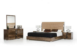 Modern Eastern King Bedroom Set