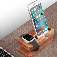 Load image into Gallery viewer, Wooden Charging Dock