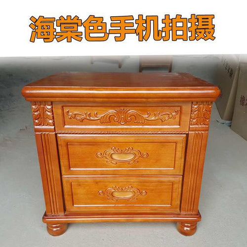 Bedside Cabinet Is Simple Modern Solid Wood Equipped W/ Bedroom Bedside Storage Cabinet Nightstand Furniture Mesa De Noche