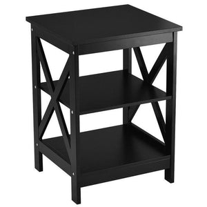 3 Tiers Modern End Storage Table