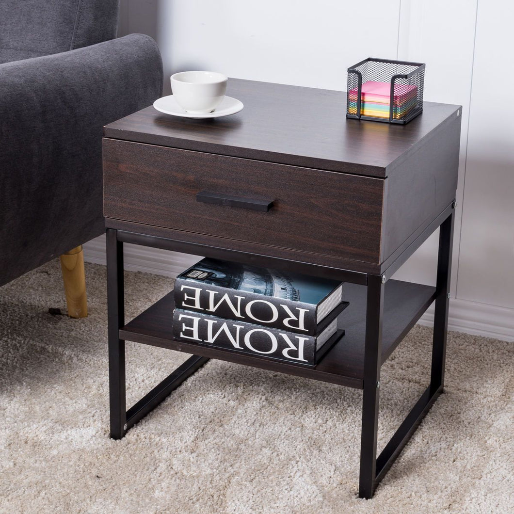 Drawer Modern Philly End Table