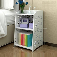 Load image into Gallery viewer, Cabinet Simple Modern Bed Storage Cabinets Lockers Bedside Cupboards Mini Bedroom Beds