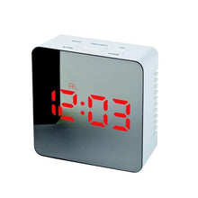 Load image into Gallery viewer, Digital Mirror LED Alarm Clock