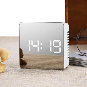 3 In 1 Digital LCD Mirror Alarm Clock