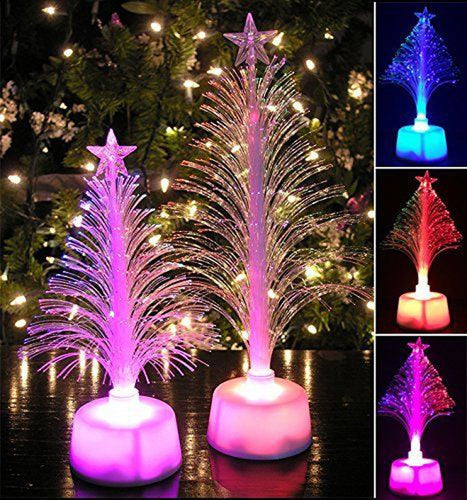 LED COLOR CHANGING MINI CHRISTMAS TREE – XMAS HOME DECOR