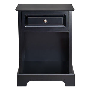 Accent Table Bedside Storage Nightstand