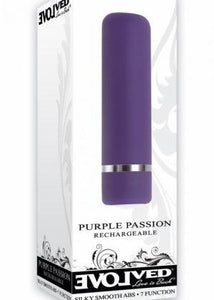 Evolved Purple Passion Rechargeable Bullet Vibrator - Purple