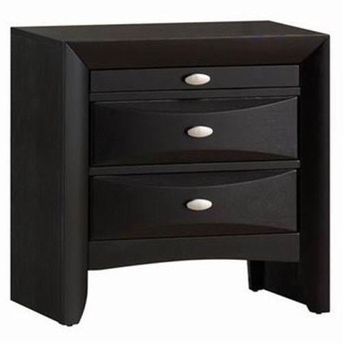 Modern Storage End Beside Nightstand with Drawers